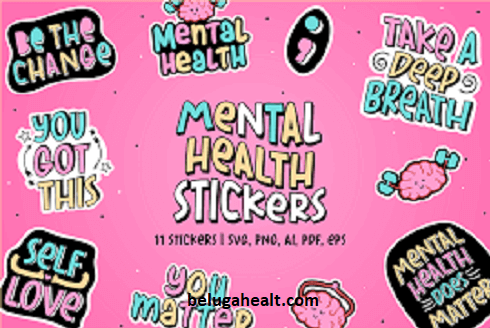 Mental Health Stickers