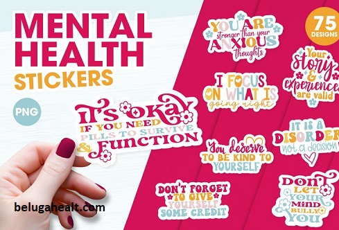 Mental Health Stickers