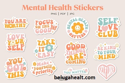 Mental Health Stickers